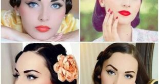 vintage makeup | Vintage makeup looks, Vintage makeup, Make