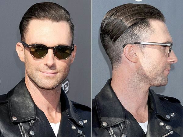 He could wear a tupe and look good | Rockabilly hair, Adam levine .