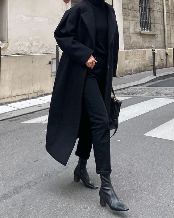 EM Streetstyle | Simple fall outfits, Minimal outfit, Black .
