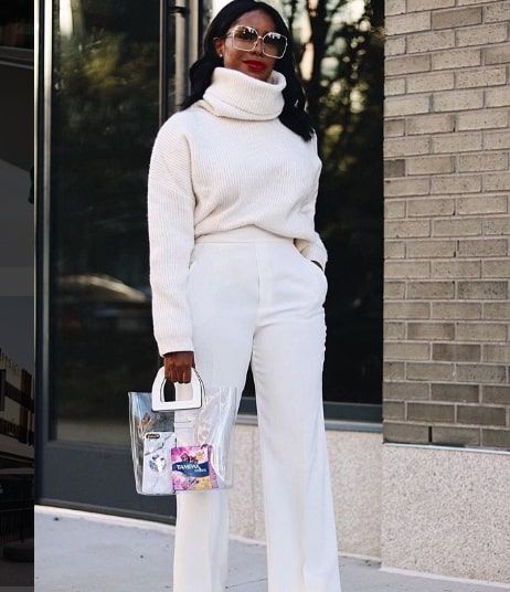 15 All-White Winter Outfits That Are Anything But Boring | White .