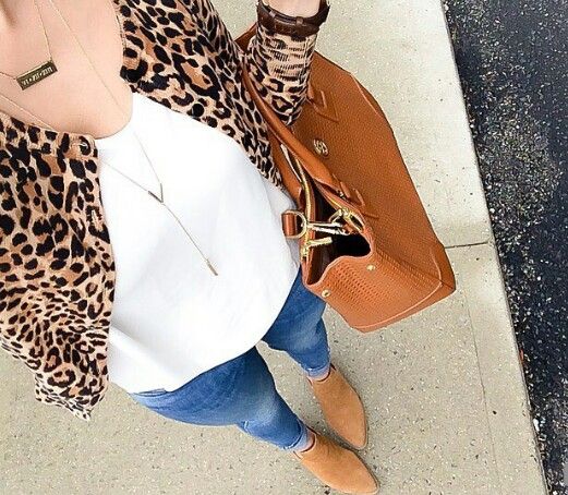 Animal print sweater | Leopard print outfits, Fashion, Cute outfi