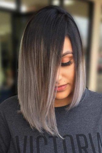 40 Asymmetrical Bob Ideas You Will Fall In Love With | Short ombre .