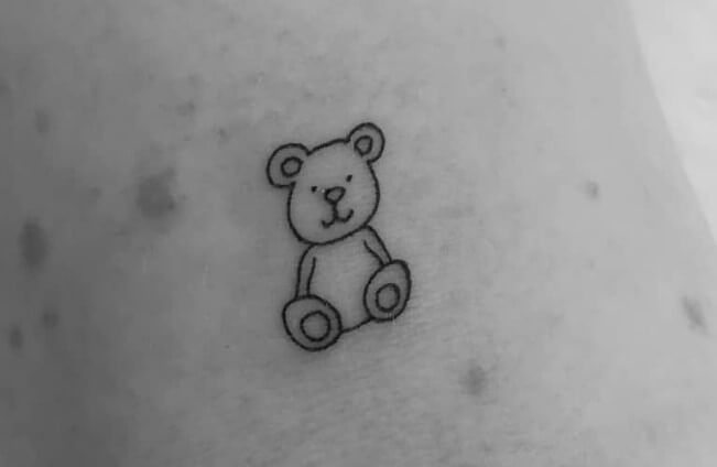 12+ Small Teddy Bear Tattoo Ideas | PetPress | Teddy bear tattoos .