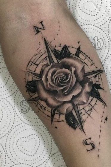 35 Beautiful Rose Tattoos for Women & Meaning | Rose tattoos for .
