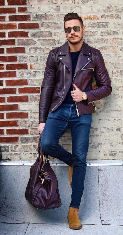 50 Best Fall Leather Jackets For Men 2018 - Urban Men Outfits .