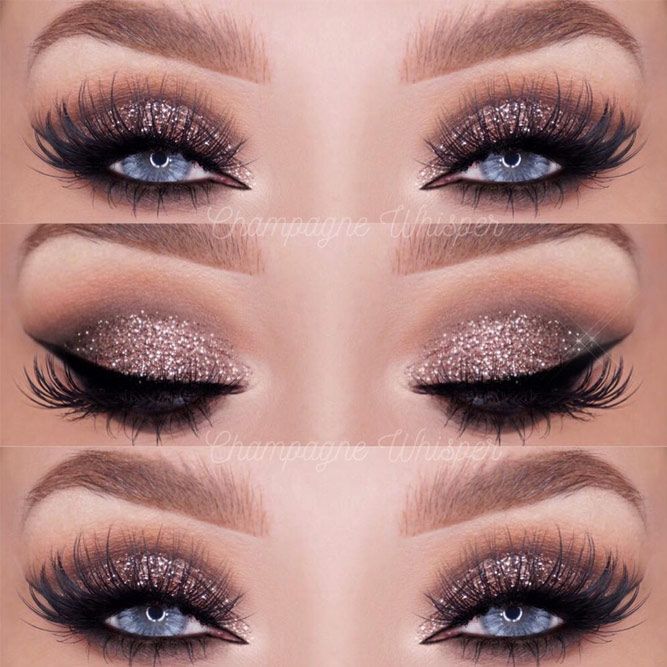 65+ Blue Eyes Makeup Ideas, As Deep As The Ocean | Wedding makeup .