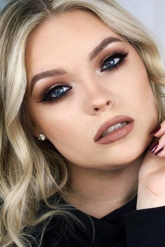 Wedding Makeup Ideas For Blue Eyes: 40+ Looks [2023 Guide .