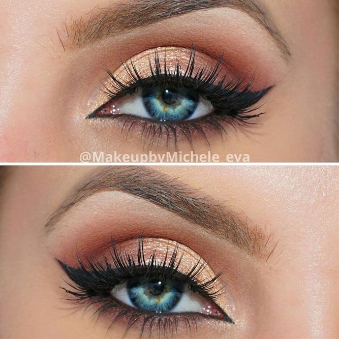 65+ Blue Eyes Makeup Ideas, As Deep As The Ocean | Ideal makeup .