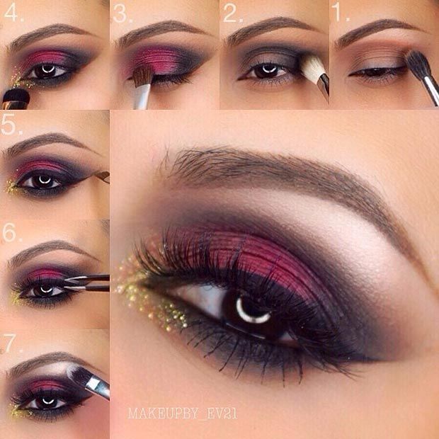 40 Eye Makeup Looks for Brown Eyes - StayGlam | Maquillaje ojos .