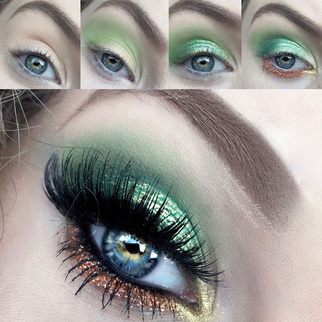 Beauty | Lillee Jean Beauty | Saint patricks day makeup, Green .