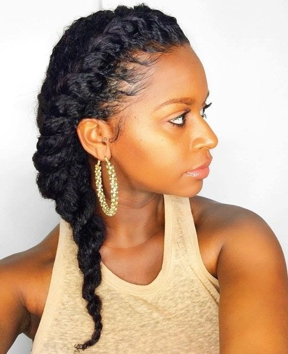 These Are Pinterest's Top 10 Natural Hair Styles | Natural braided .