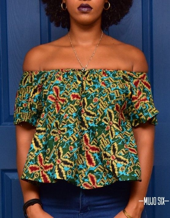 My Fave: The Off-Shoulder Look - African Prints in Fashion .