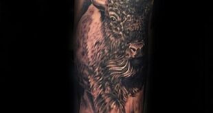 Top 63 Bison Tattoo Ideas [2021 Inspiration Guide] | Bison tattoo .