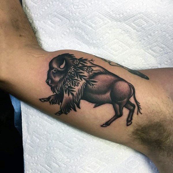 Top 63 Bison Tattoo Ideas [2021 Inspiration Guide] | Bison tattoo .