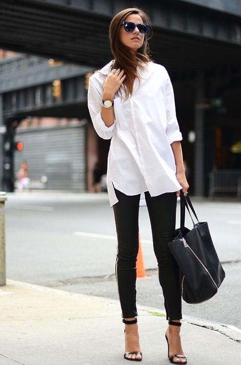 43 Casual Black and White Outfits Ideas For Women - fashionetmag .