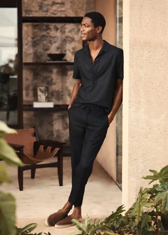 The Perfect Summer Outfit For Men, Two Piece Linen | Linen .