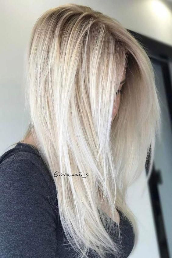 Ideas to go blonde - long icy balayage - allthestufficareabout.com .