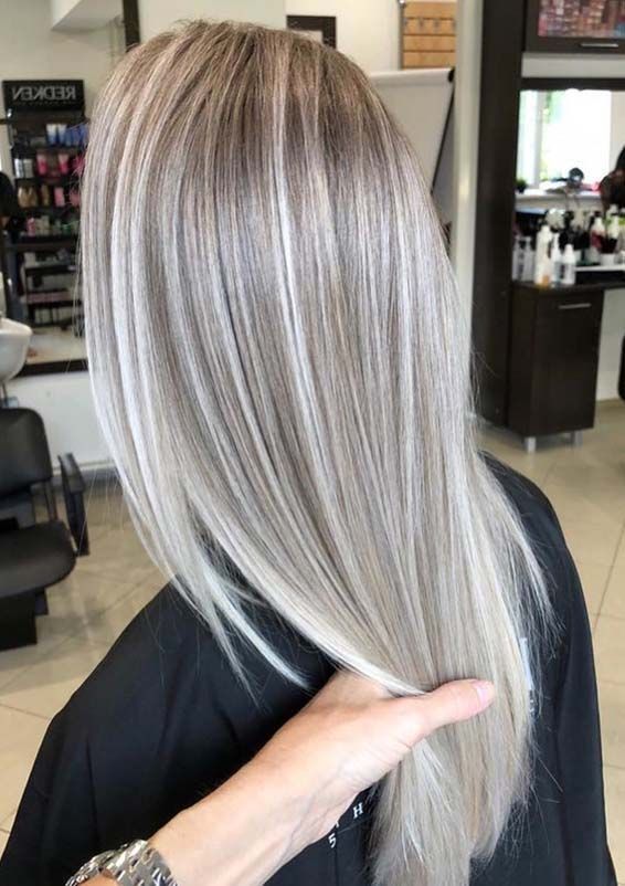 Stunning Ash Blonde Hair Color Ideas & Trends for 2018 #Ash .