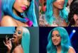 Turquoise Blue Hair -The Hair Color Rihanna, Nicki, Cardi and .