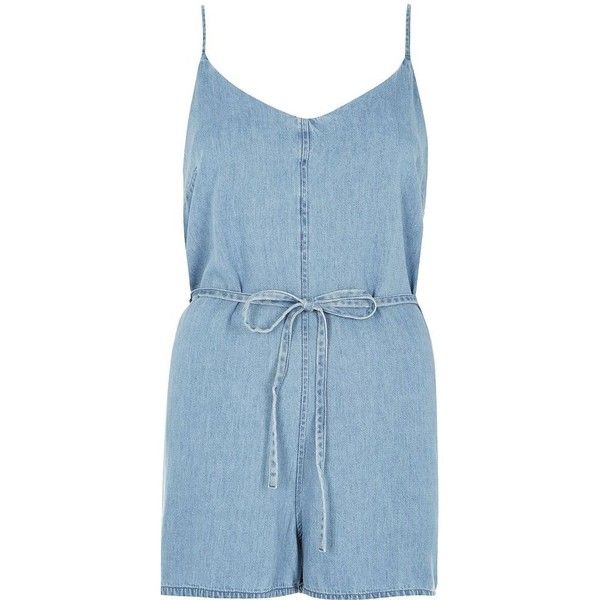 River Island Blue romper romper | Playsuits, Blue romper, Rompe