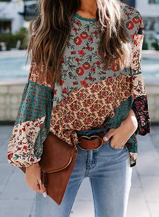 55 Fall Fashion Finds on Amazon For Under $50 | Blouses for women .