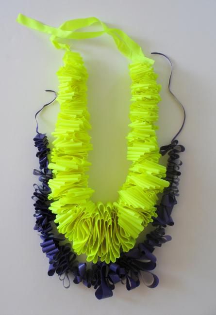 Bold Neon Collar Necklace
     