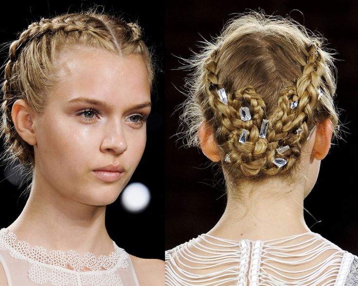 braided looks | Hair adornments, Professional hairstyles, Beau