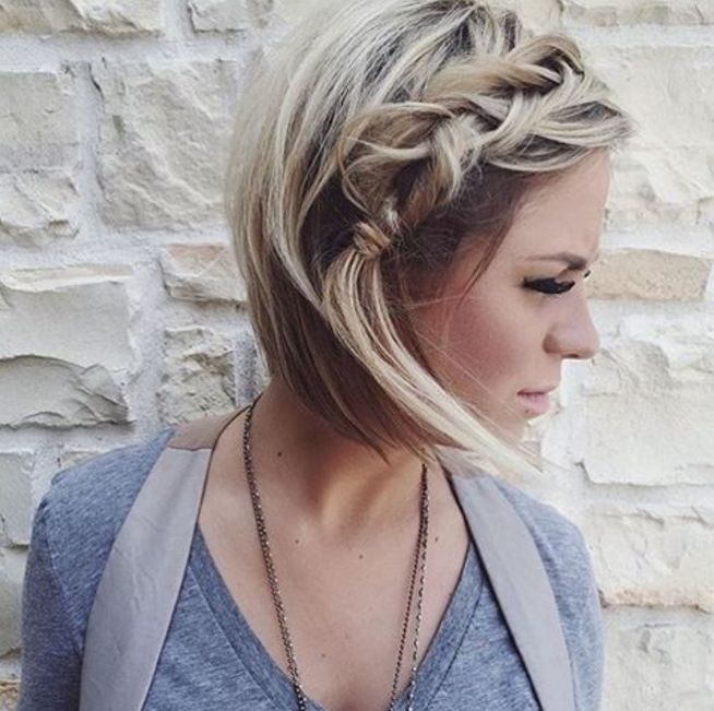 19 Cute Braids For Short Hair You Will Love - Be Modish | Braids .