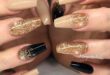 25 Best Golden Nails Art Ideas for 2023 | Manicura de uñas, Uñas .