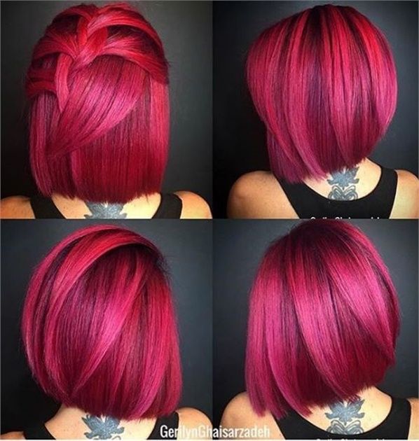 30 Pretty in Pink Hair Colors and Styles We Love | Bright hair .