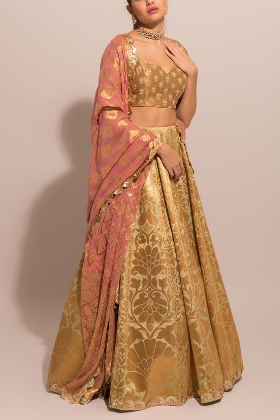 Trending Brocade Outfit Ideas To Stir The Wedding Scenes This .