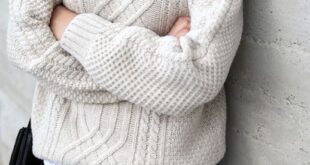 How To Layer A Cozy Cable Knit Sweater (Le Fashion) | Fashion .