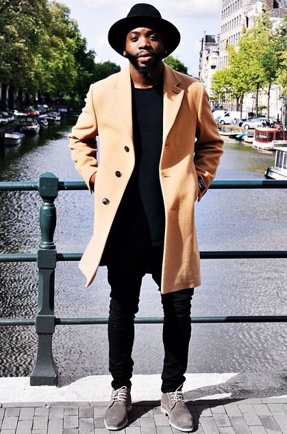 Camel Coat Outfit Ideas For  Men