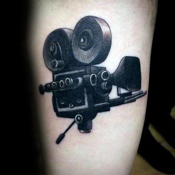 80 Camera Tattoo Designs For Men - Photography Ink Ideas | Camera .