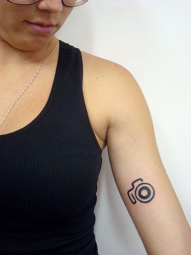 Camera Tattoo Ideas For Women
     