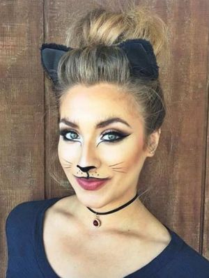 8 Best cat makeup for Halloween ideas | cat makeup, cat halloween .