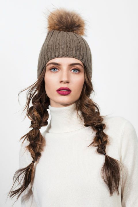 5 Chic Takes on Hat Hair | Long hair styles, Winter hairstyles .