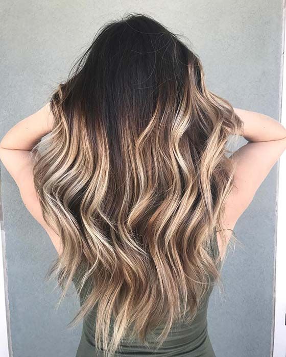 21 Chic Examples of Black Hair with Blonde Highlights - StayGlam .