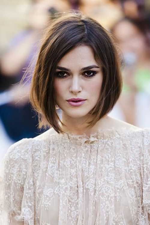 20 Keira Knightley Bob Haircuts | Bob-Hairstyle.Com | Square face .