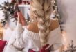 Cute Christmas hairstyle to try at home this year - miss mv .