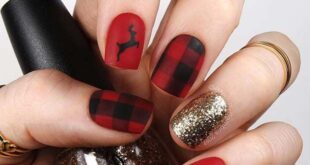 43 Pretty Holiday Nails to Get You Into the Christmas Spirit .