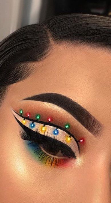 35 🎅 Christmas Makeup Ideas for You to Do This Season 2020 .