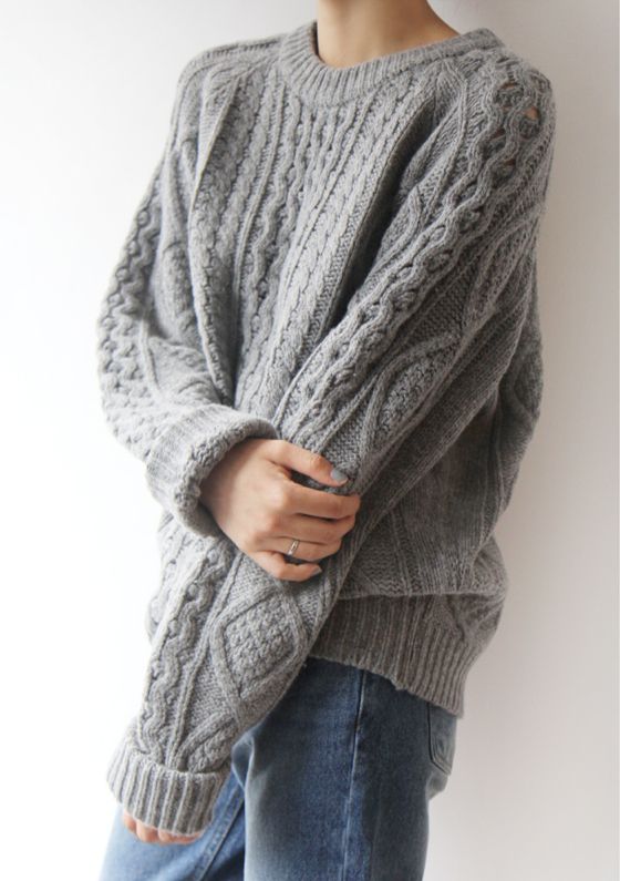 Chunky Knit Sweater Ideas