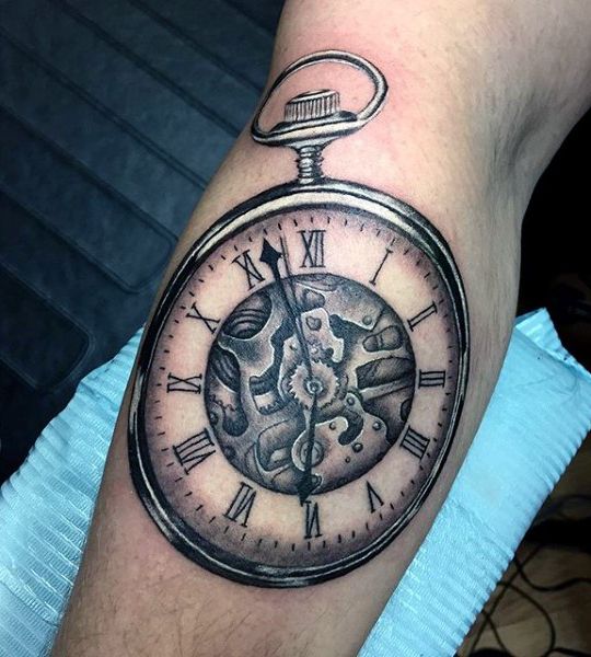 Top 103 Pocket Watch Tattoo Ideas [2021 Inspiration Guide .