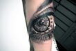 Top 100 Eye Tattoo Designs For Men - A Complex Look Closer | Eye .