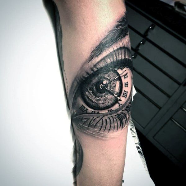 Clock Tattoo Ideas For Men
     