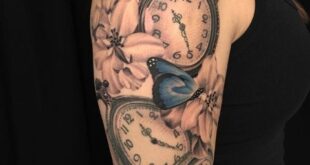 22 Cute Clock Tattoo Ideas For Women | Beauty | Watch tattoos .