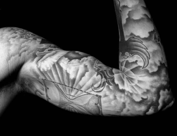 Cloud Tattoos for Men | Sky tattoos, Cloud tattoo, Tattoo sleeve .
