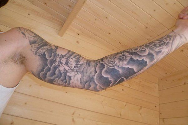 40 Awesome Cloud Tattoo Designs | Art and Design | Cloud tattoo .
