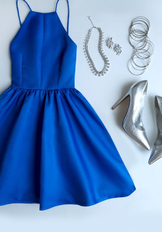 Best of pinterest | Blue homecoming dresses, Fashion, Short .